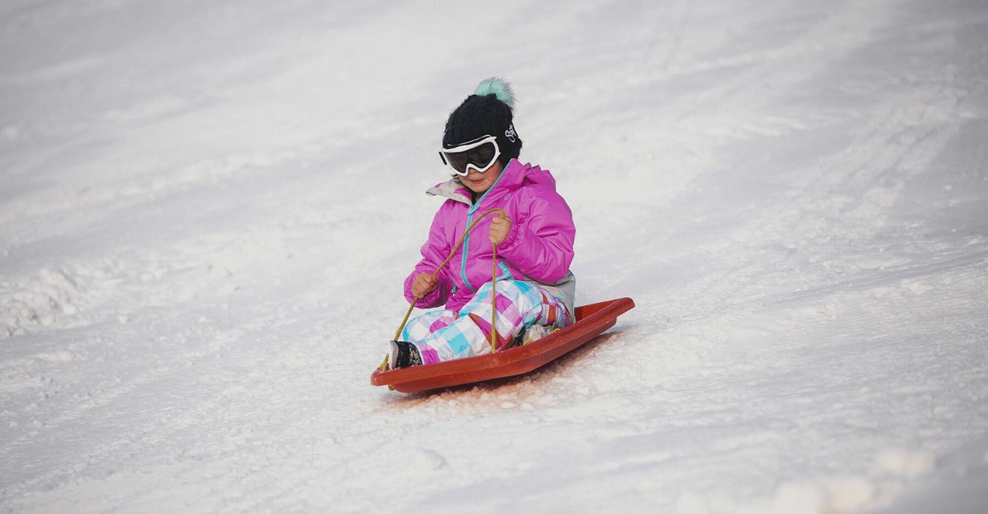 Tobogganing and Snow Play