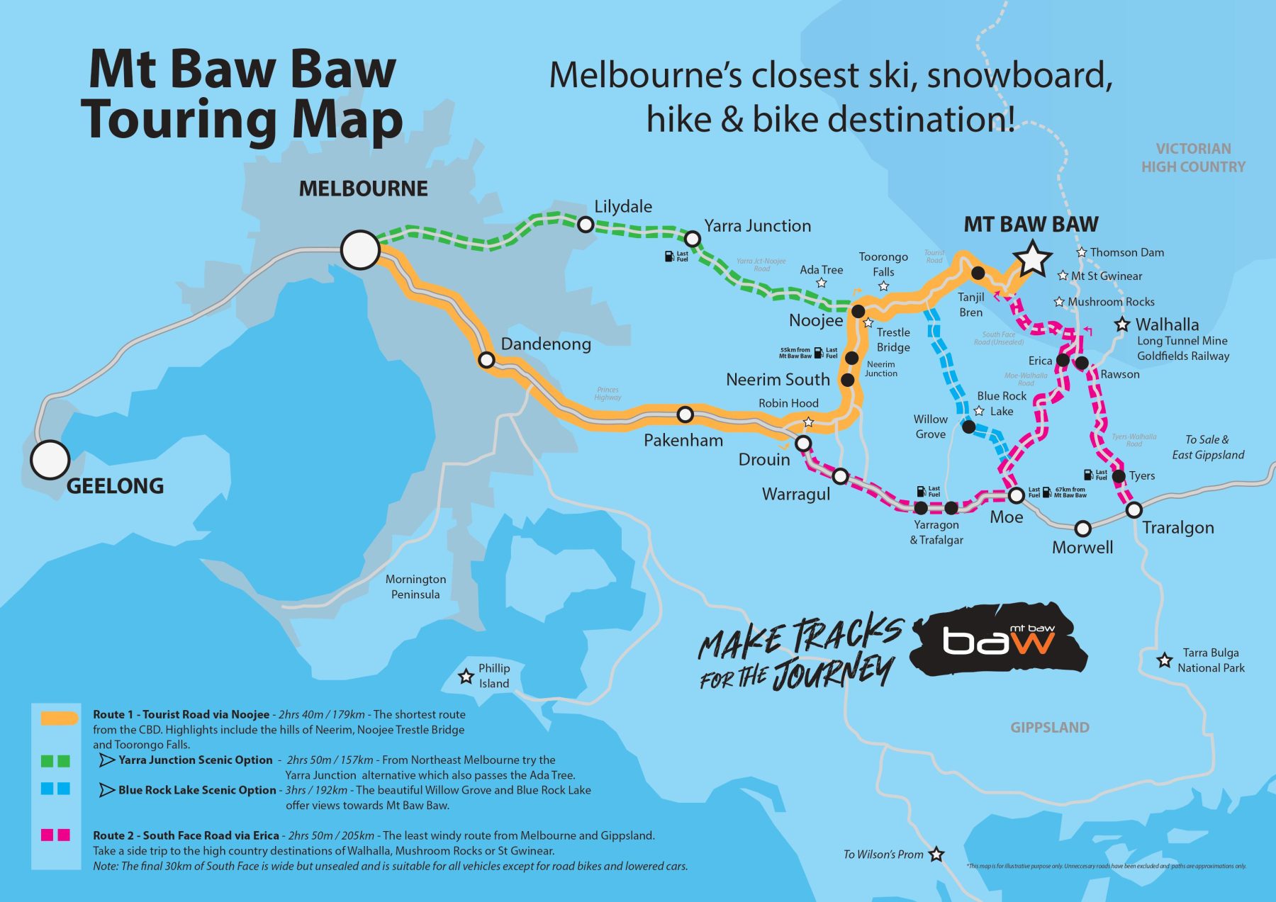 How to get to Mt Baw Baw by car Mt Baw Baw